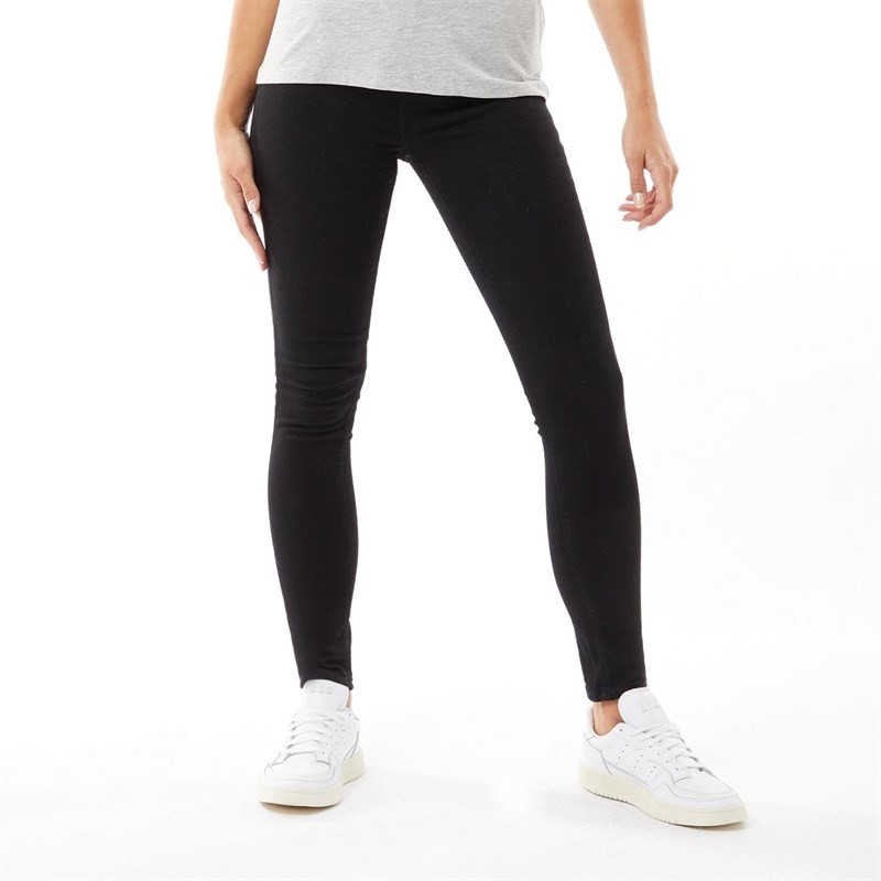 ADPT Womens Skinny Jeans Black