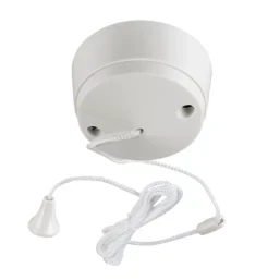 MK 6A 1-WAY PULL CORD SWITCH WHITE