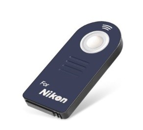 Wireless Infrared Shutter Remote Control for Nikon Camera – BLACK